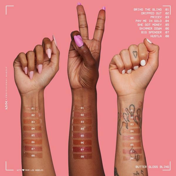 Ulta NYX Professional Makeup  Butter Gloss Bling Non-Sticky Lip Gloss