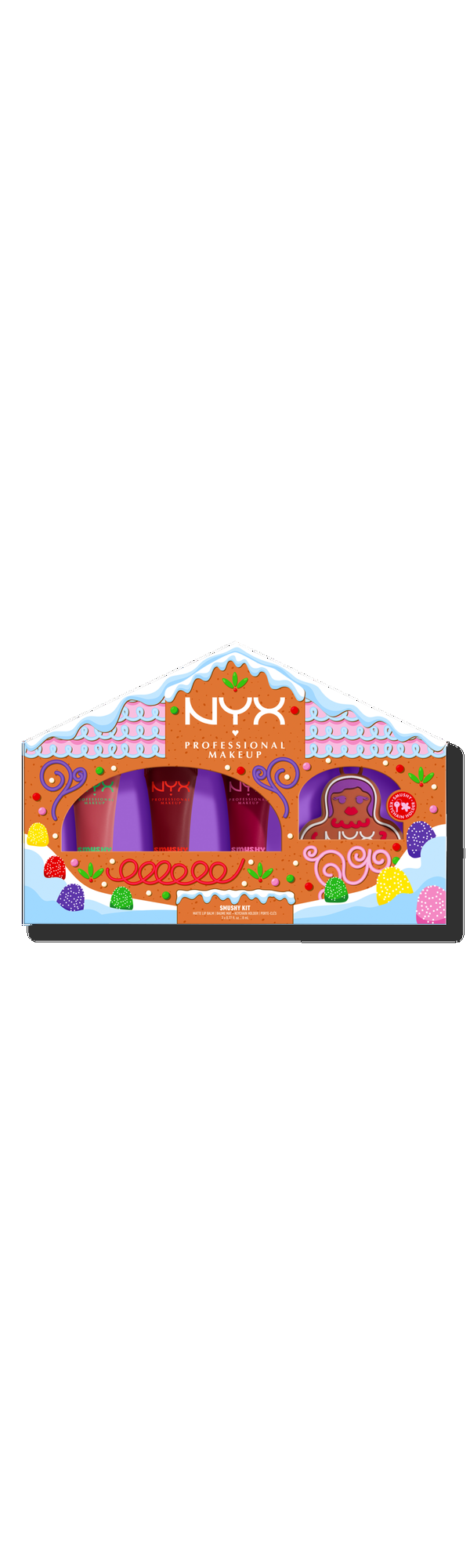 Ulta NYX Professional Makeup  Holiday Smushy Kit Matte Lip Balm