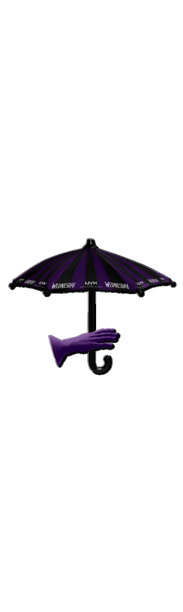 Ulta NYX Professional Makeup  Limited Edition Wednesday Phone Umbrella
