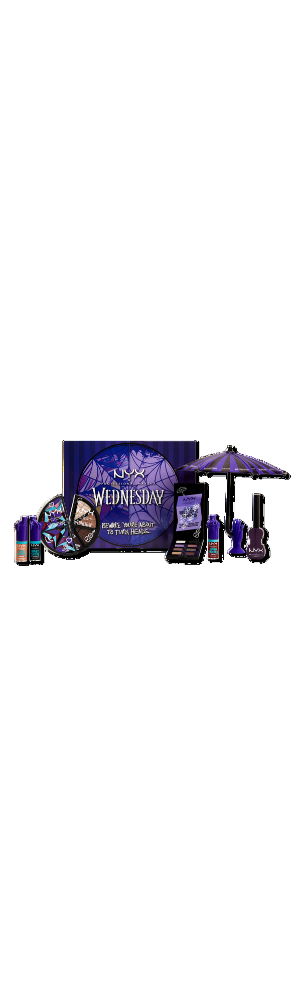 Ulta NYX Professional Makeup  Limited Edition Wednesday Full Collection Vault Kit