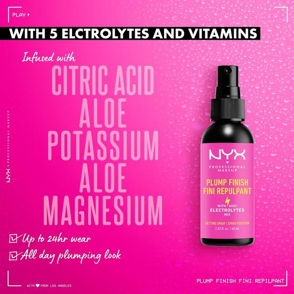 Ulta NYX Professional Makeup  Plump Right Back Plumping Setting Spray