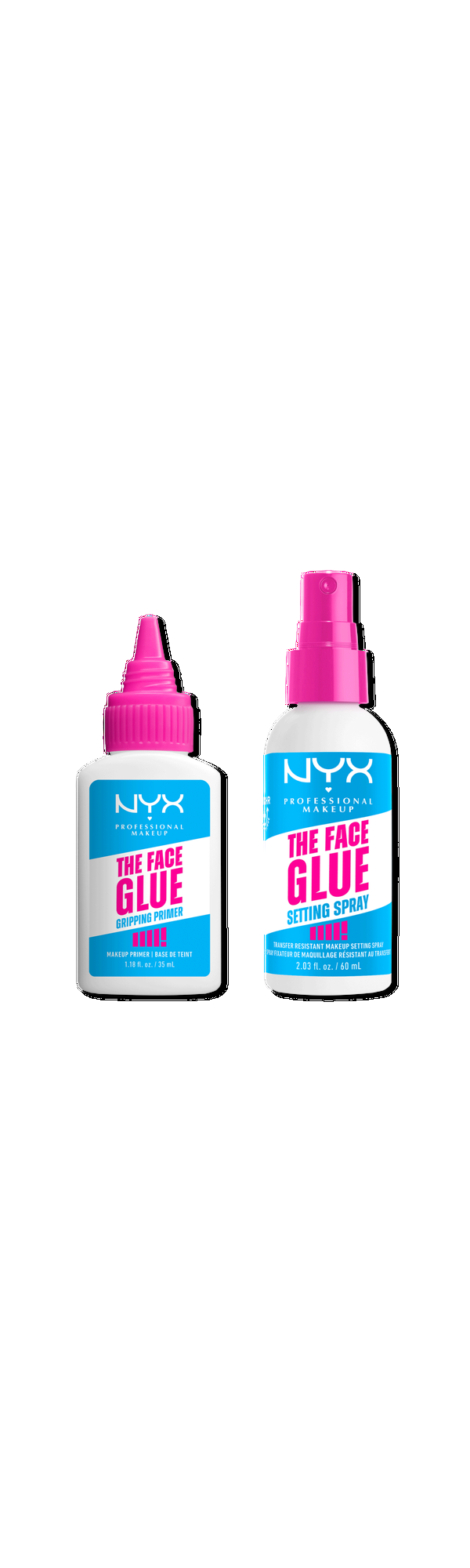 Ulta NYX Professional Makeup  The Face Glue Primer and Setting Spray Duo Kit