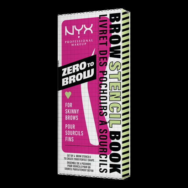 Ulta NYX Professional Makeup  Zero To Brow Eyebrow Shaping Stencil
