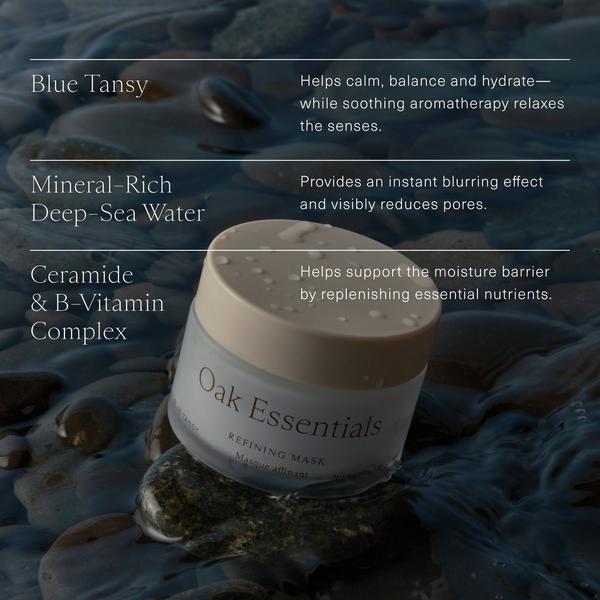 Ulta Oak Essentials  Refining Face Mask With Blue Tansy