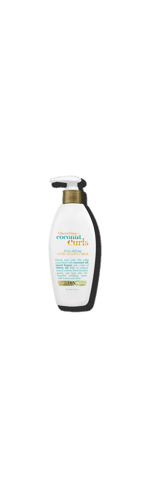 Ulta OGX  Quenching + Coconut Curls Frizz Defying Curl Styling Milk