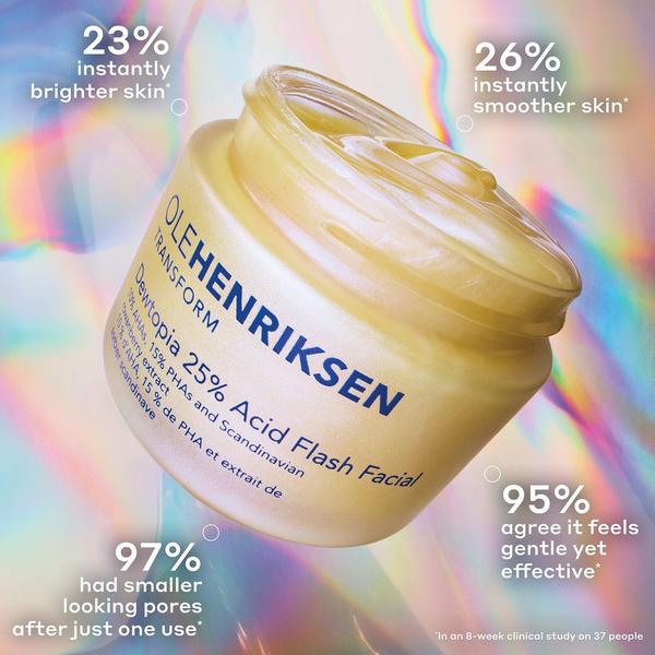 Ulta OLEHENRIKSEN  Dewtopia 25% AHA + PHA Flash Facial Exfoliating Face Mask