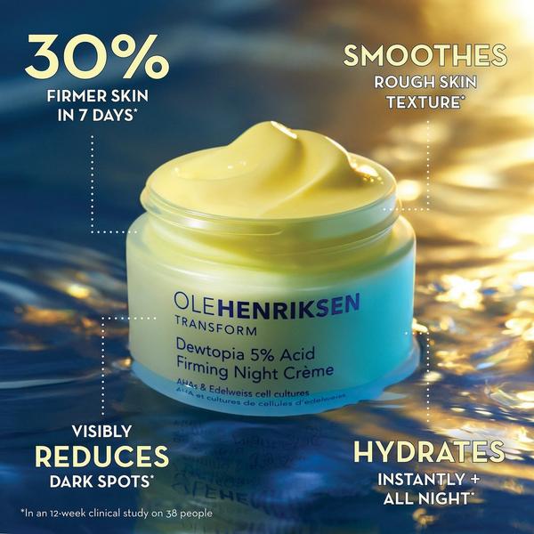Ulta OLEHENRIKSEN  Dewtopia 5% AHA Firming Night Crème