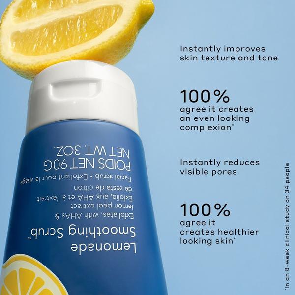 Ulta OLEHENRIKSEN  Mini 10% AHA Lemonade Smoothing Scrub