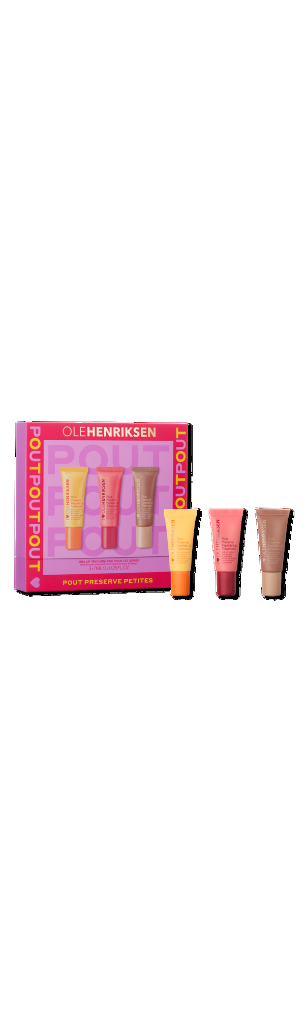 Ulta OLEHENRIKSEN  Pout Preserve Petites Mini Lip Trio