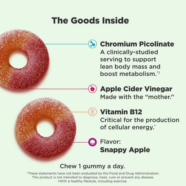 Ulta OLLY  Metabolism Gummy Rings With Apple Cider Vinegar
