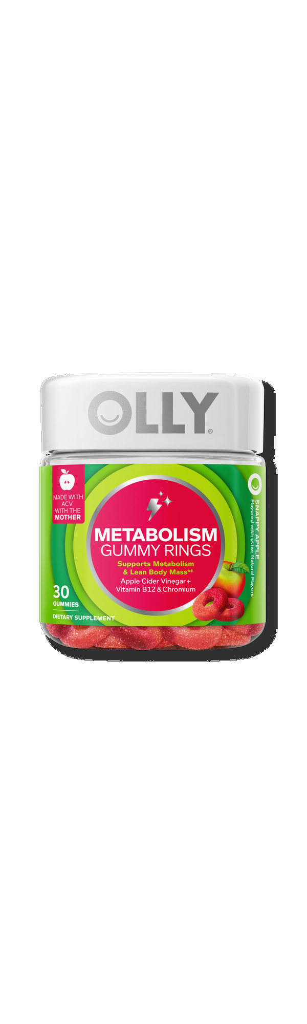 Ulta OLLY  Metabolism Gummy Rings with Apple Cider Vinegar