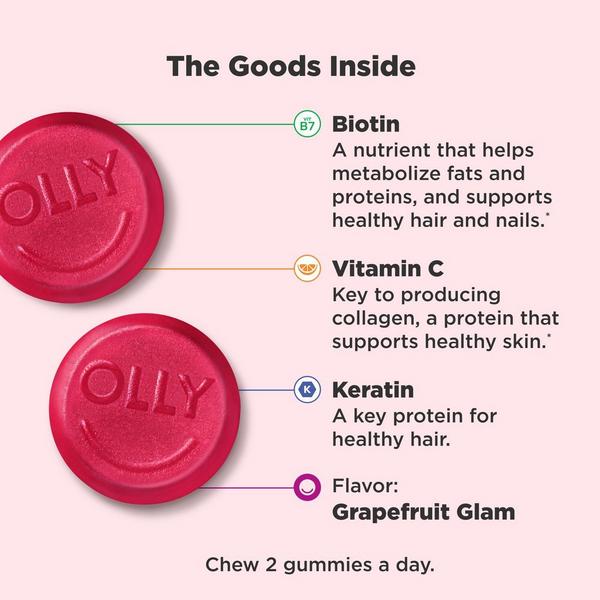 Ulta OLLY  Undeniable Beauty Gummy Supplement With Biotin