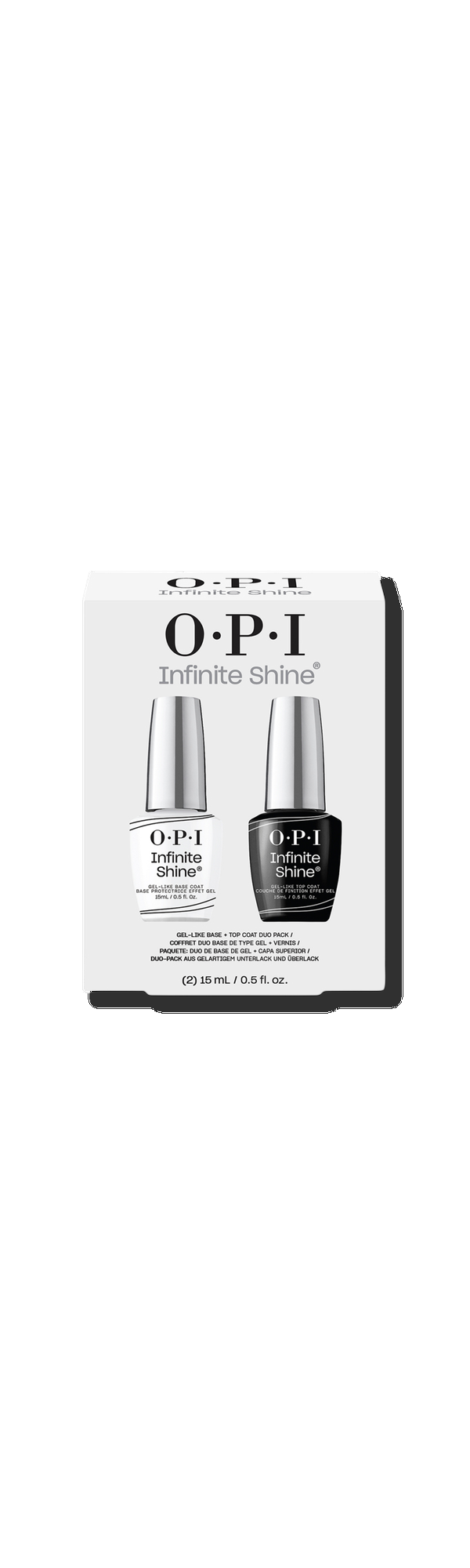 Ulta OPI  Infinite Shine Long Wear Nail Polish Base Coat & Top Coat Duo