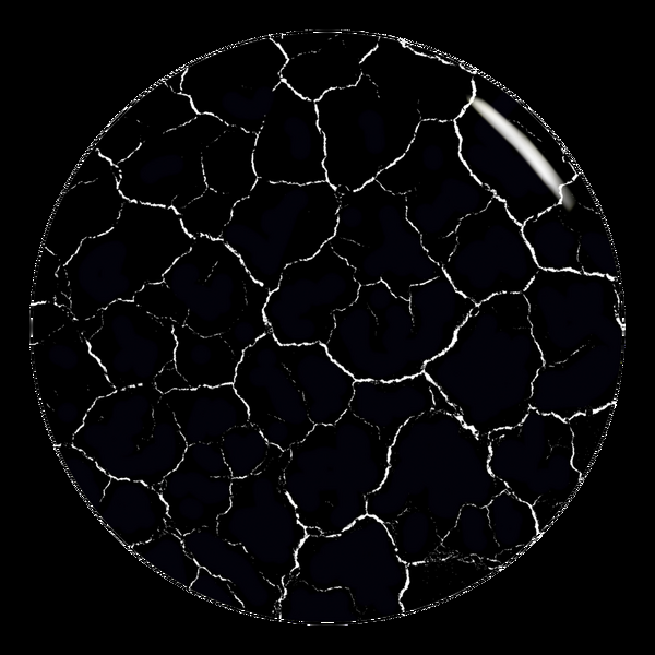 Ulta Orly  Harry Potter Dark Arts Matte Black Crackle Topper