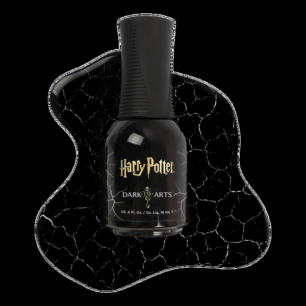 Ulta Orly  Harry Potter Dark Arts Matte Black Crackle Topper