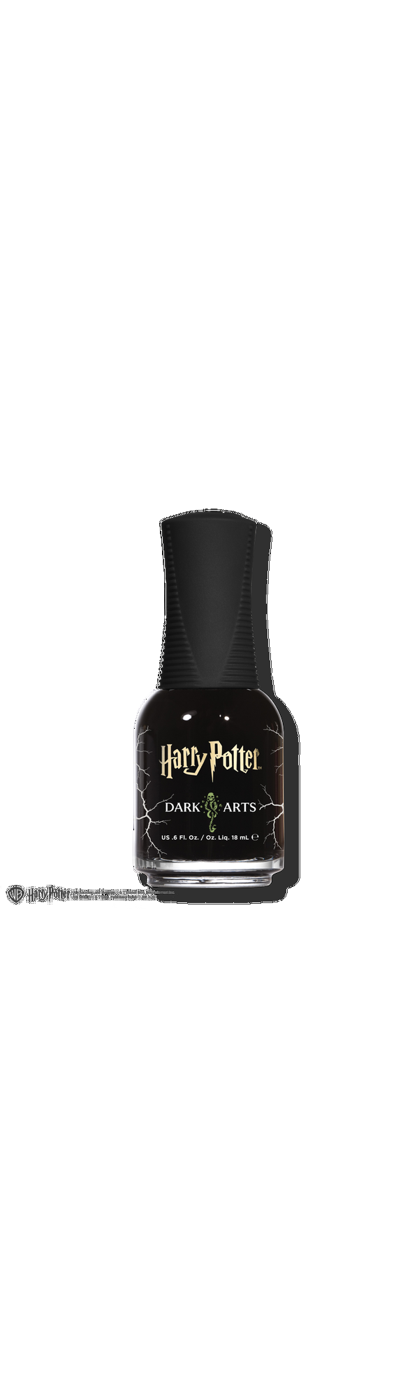 Ulta Orly  Harry Potter Dark Arts Matte Black Crackle Topper