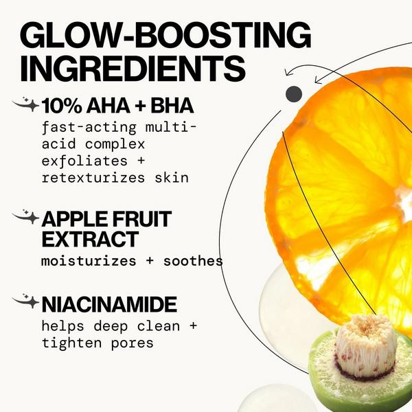 Ulta Pacifica  Glow Baby Brightening Peel Pads 10% AHA + BHA