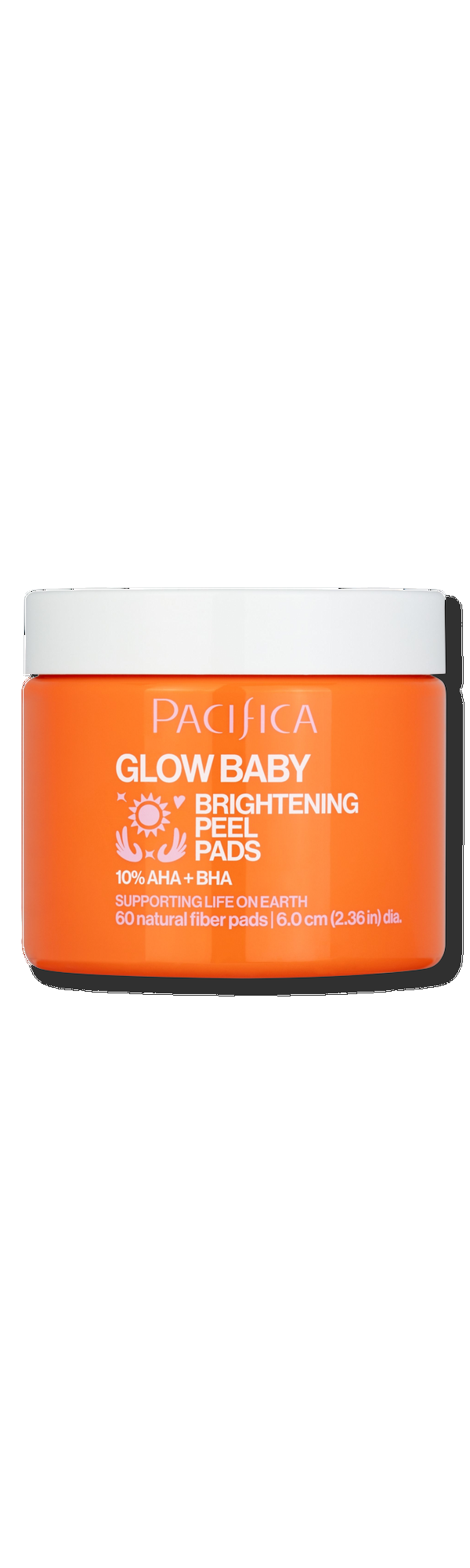Ulta Pacifica  Glow Baby Brightening Peel Pads 10% AHA + BHA