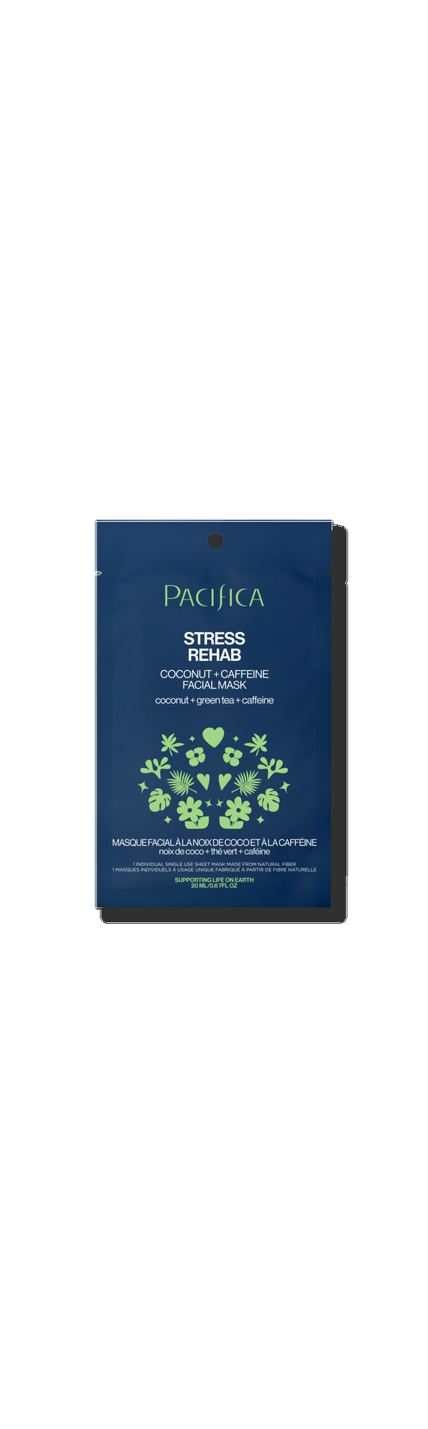 Ulta Pacifica  Stress Rehab Coconut & Caffeine Facial Mask