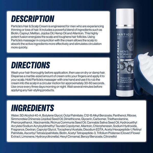 Ulta Particle For Men  Particle Hair Revival Kit For Men
