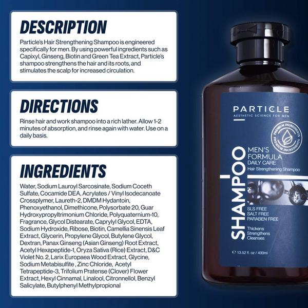 Ulta Particle For Men  Particle Hair Thickening Shampoo For Men