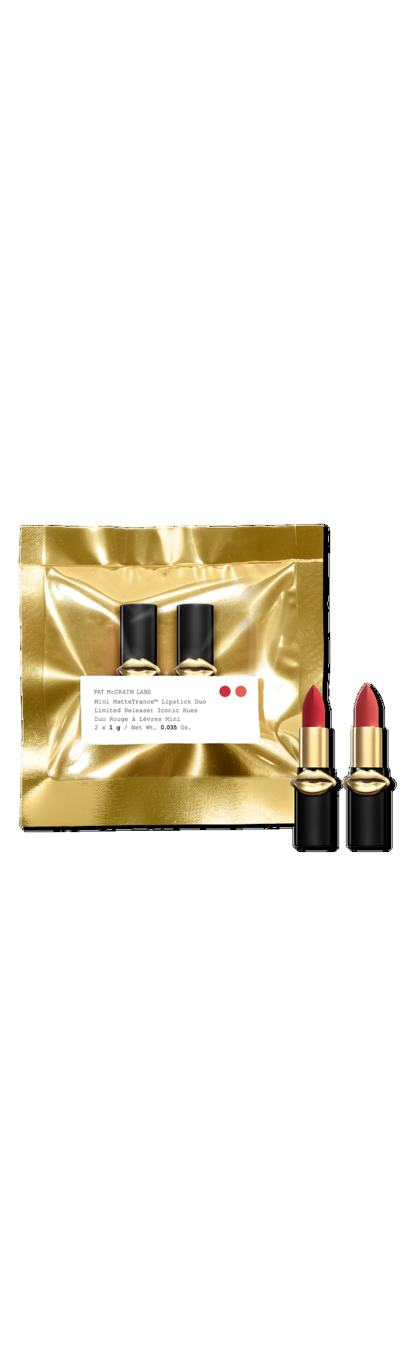 Ulta PAT McGRATH LABS  Mini MatteTrance Lipstick Duo: Iconic Hues