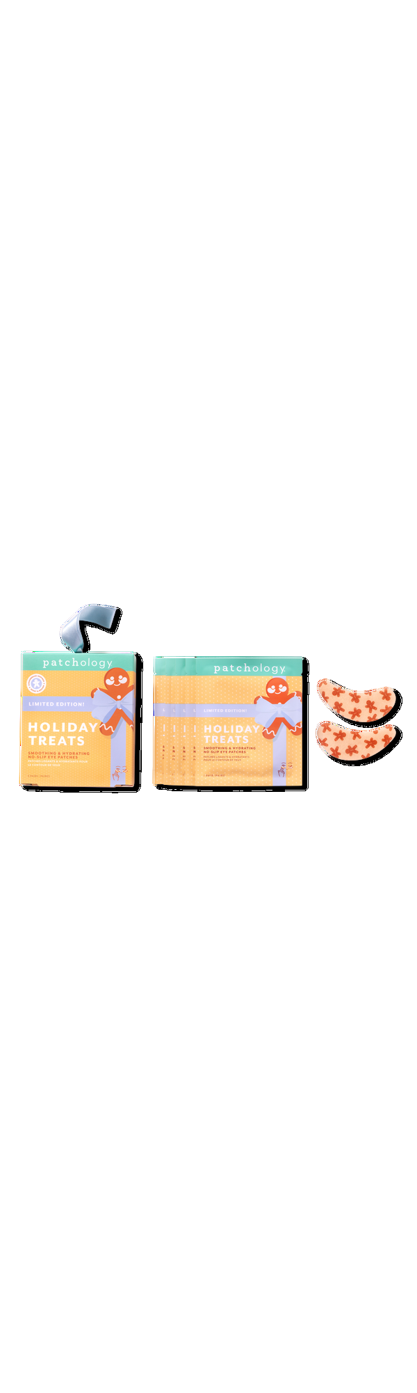 Ulta Patchology  Holiday Treats Gingerbread-Inspired Hydrating No-Slip Eye Patches