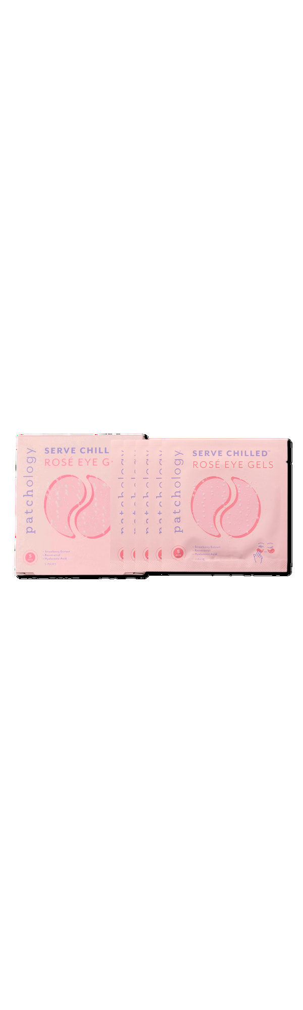 Ulta Patchology  Serve Chilled Rosé Hydrating Eye Gels