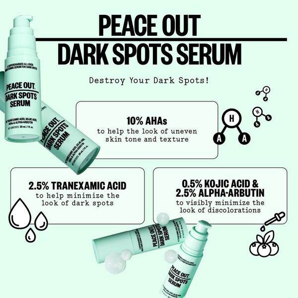 Ulta Peace Out  Dark Spots Supercharged Brightening Serum