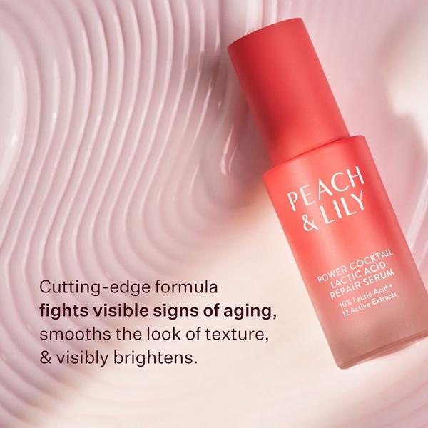 Ulta PEACH & LILY  Power Cocktail Lactic Acid Repair Serum