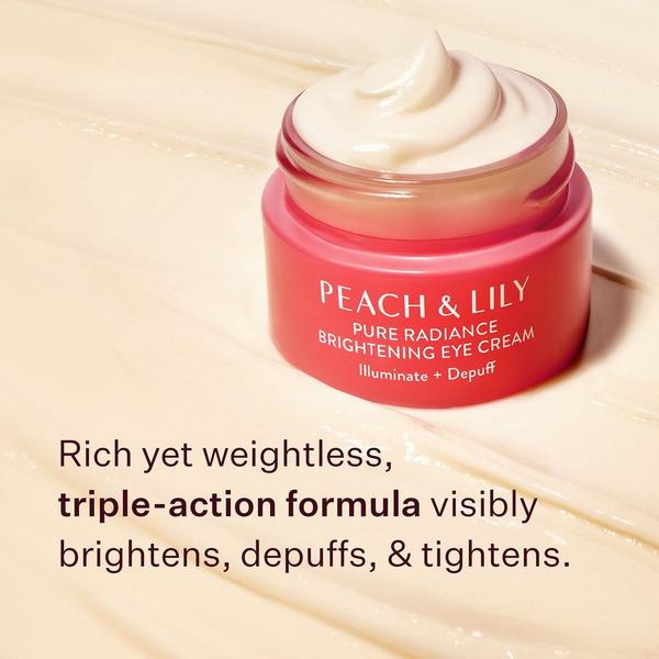 Ulta PEACH & LILY  Pure Radiance Brightening Eye Cream