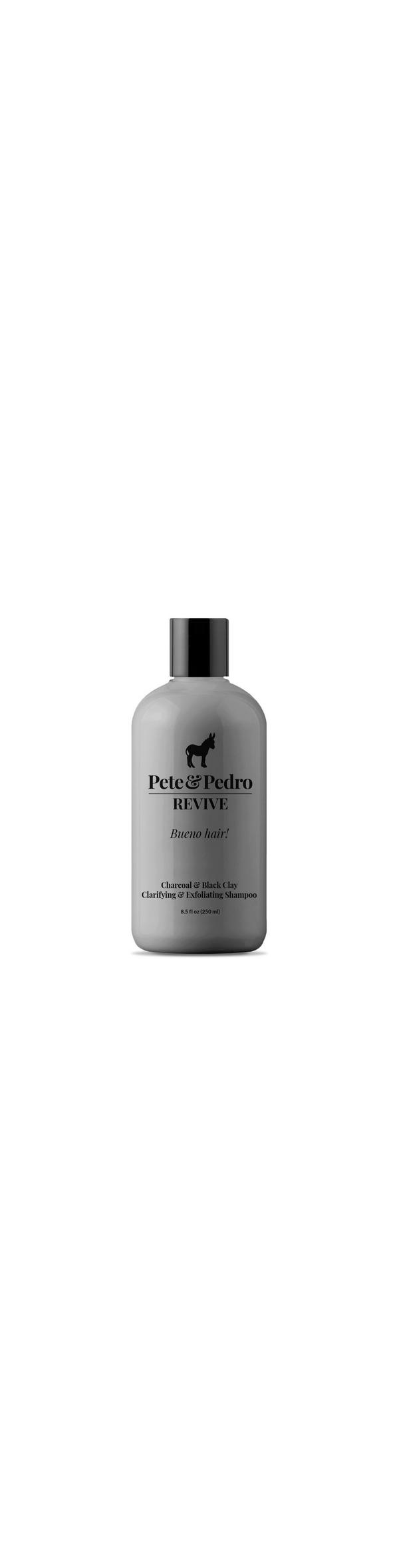 Ulta Pete & Pedro  REVIVE Black Clay & Charcoal Clarifying & Exfoliating Scalp Shampoo