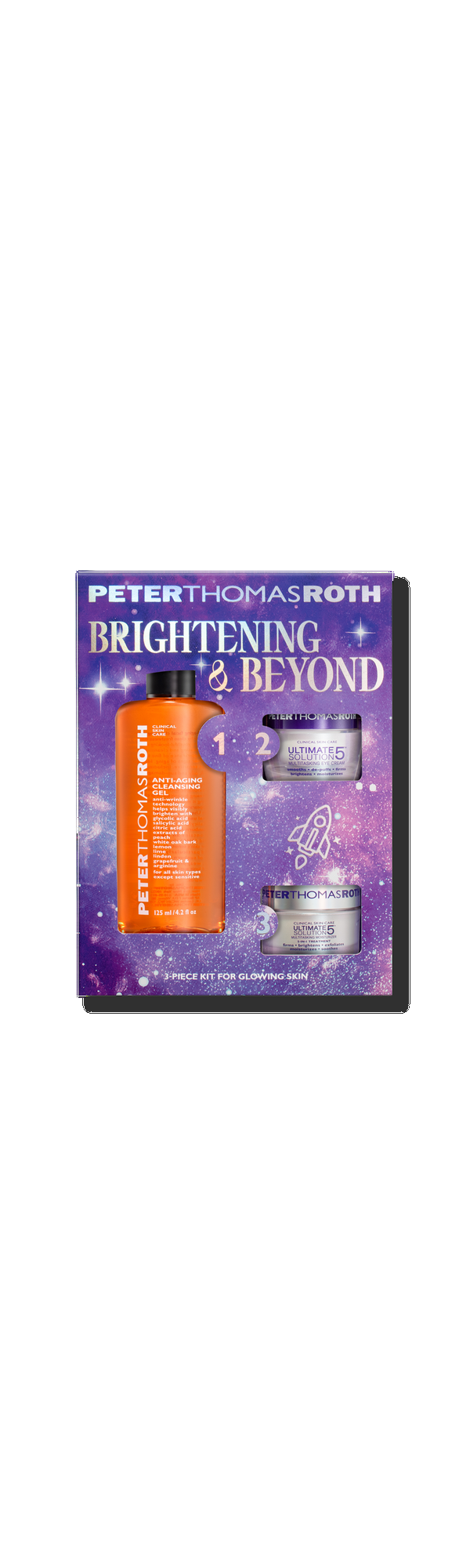 Ulta Peter Thomas Roth  Brightening & Beyond 3-Piece Kit for Glowing Skin