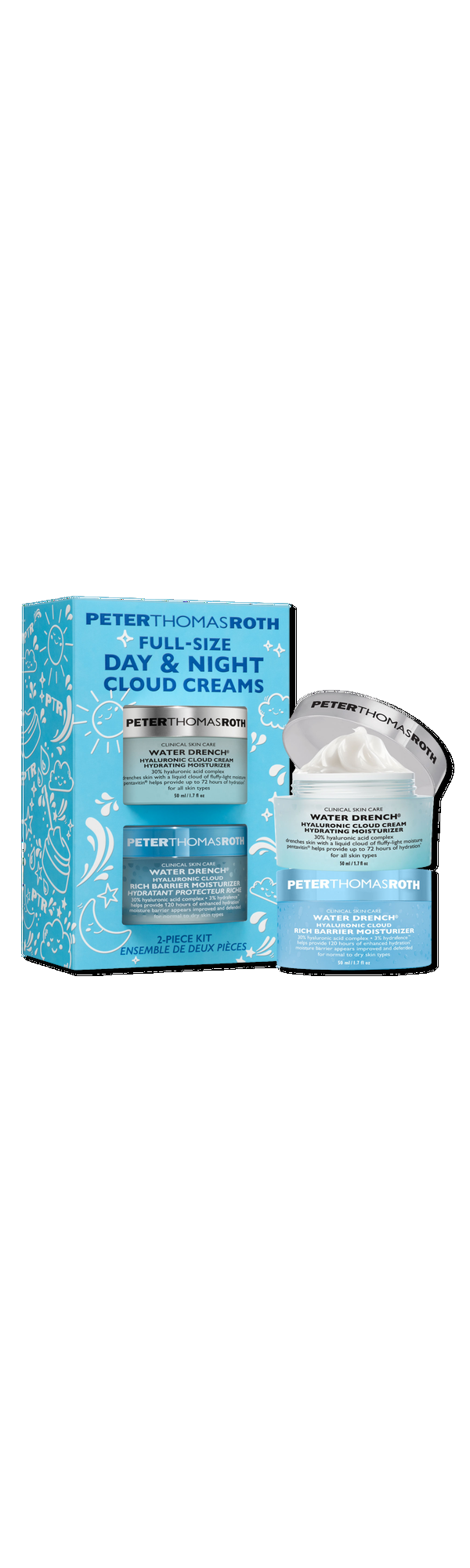 Ulta Peter Thomas Roth  Full-Size Day & Night Cloud Creams 2-Piece Kit