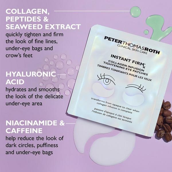 Ulta Peter Thomas Roth  Instant FIRMx Collagen Infusion Tightening Eye Patches
