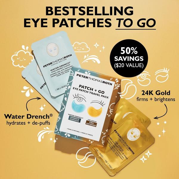 Ulta Peter Thomas Roth  Patch + Go Eye Patch Travel Pack