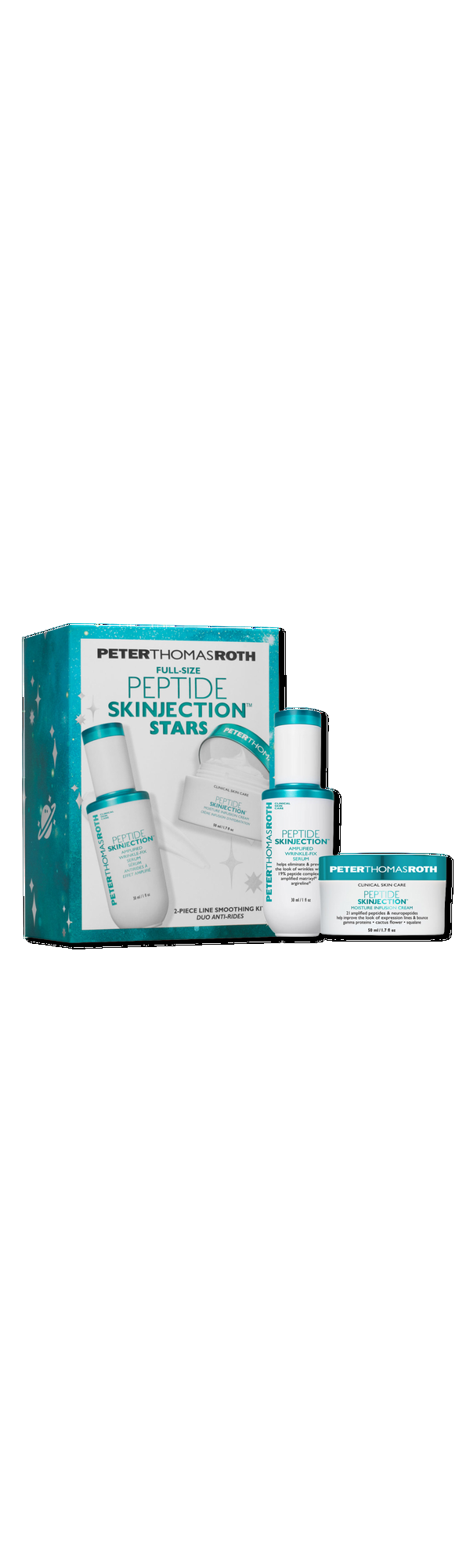 Ulta Peter Thomas Roth  Peptide Skinjection Stars 2-Piece Line-Smoothing Kit