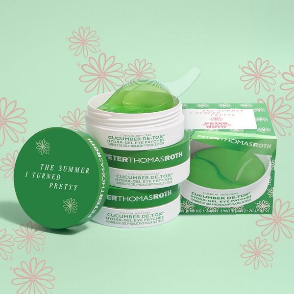 Ulta Peter Thomas Roth  The Summer I Turned Pretty Cucumber De-Tox Hydra-Gel Eye Patches