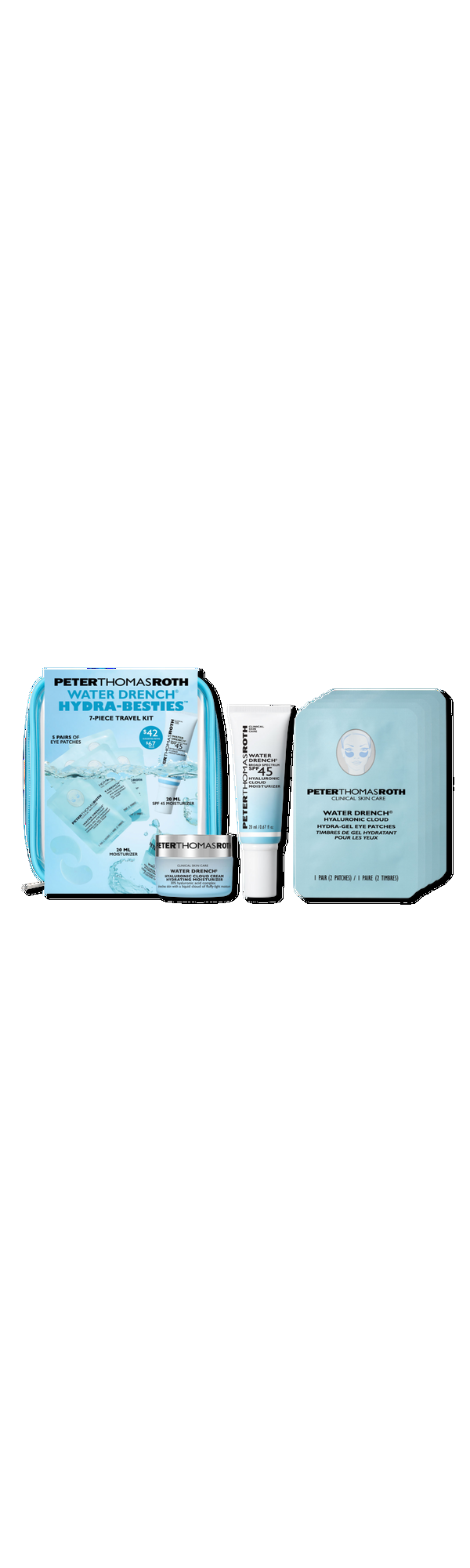 Ulta Peter Thomas Roth  Water Drench Hydra-Besties Travel Kit