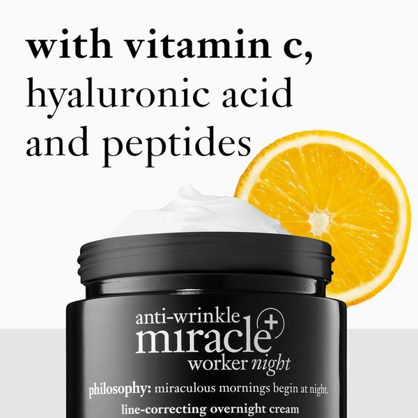 Ulta Philosophy  Anti-Wrinkle Miracle Worker+ Line Correcting Overnight Cream