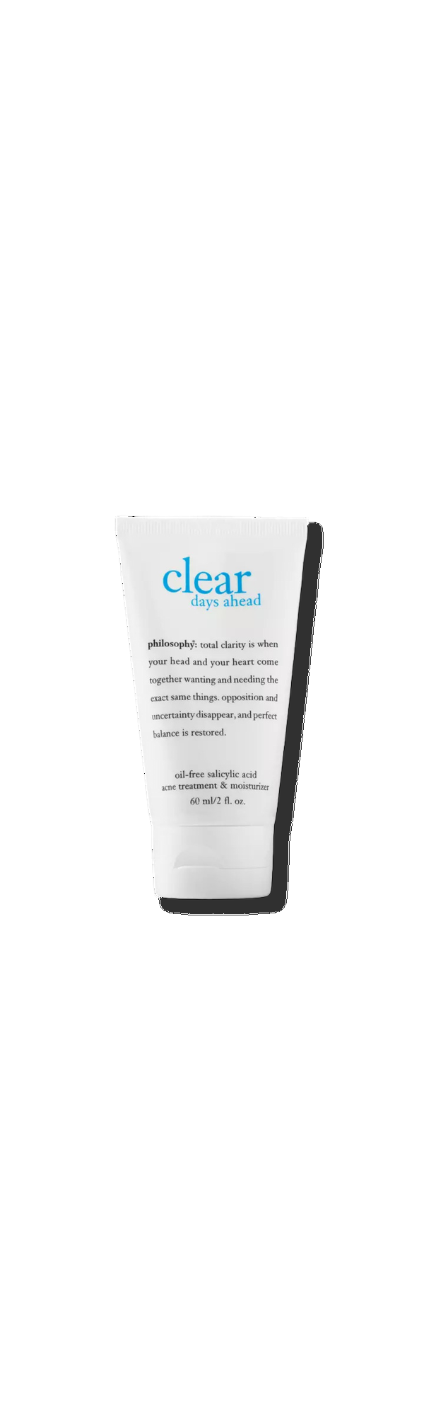 Ulta Philosophy  Clear Days Ahead Oil-Free Salicylic Acid Acne Treatment & Moisturizer