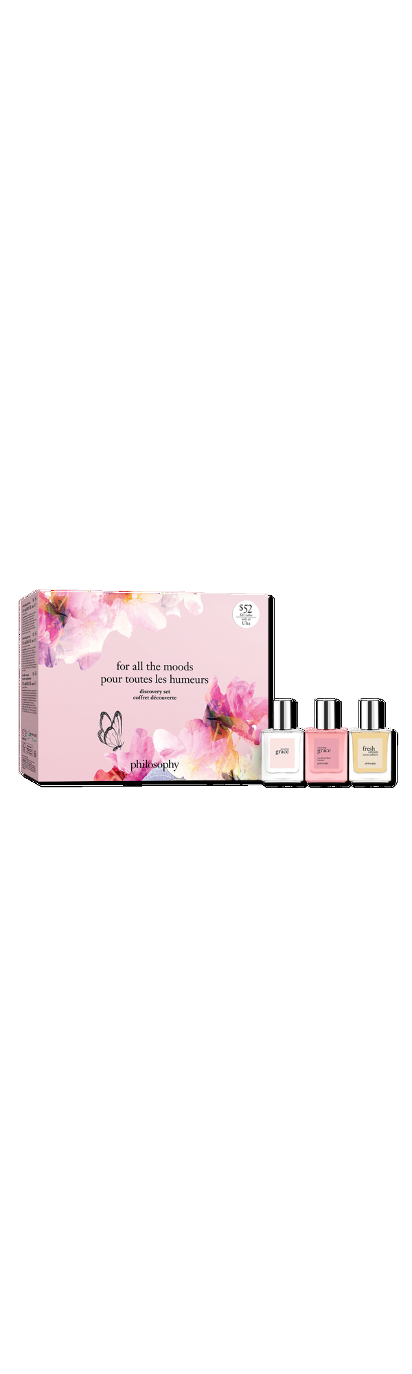 Ulta Philosophy  For All The Moods Fragrance Discovery 3-Piece Gift Set