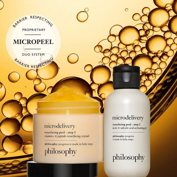 Ulta Philosophy  Microdelivery 2-Step Resurfacing Peel Kit
