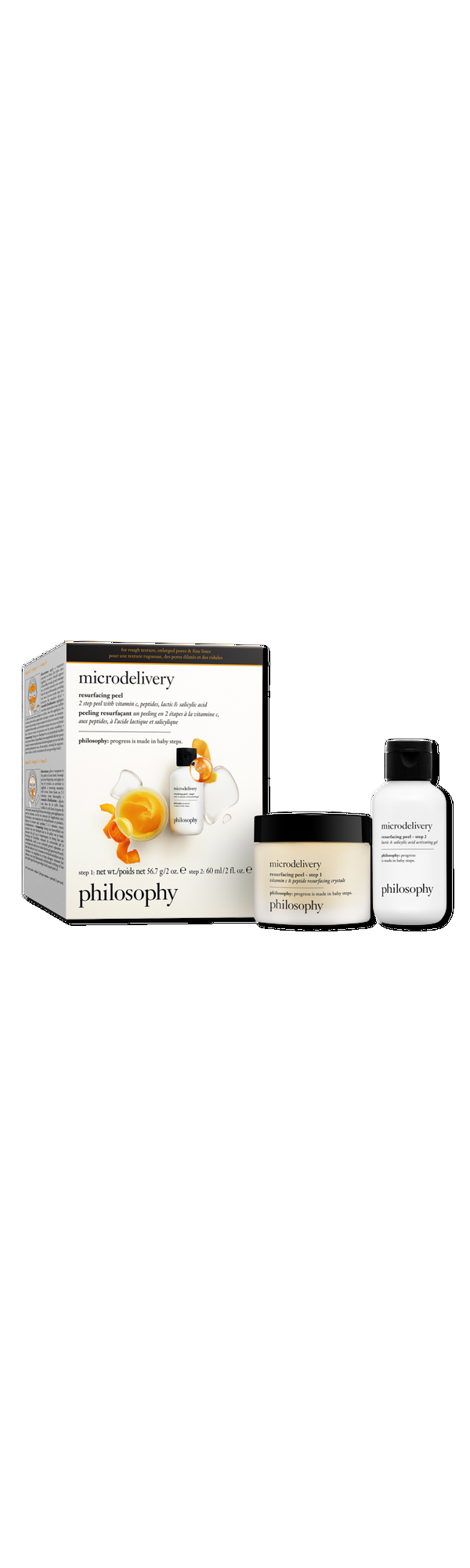 Ulta Philosophy  Microdelivery 2-Step Resurfacing Peel Kit