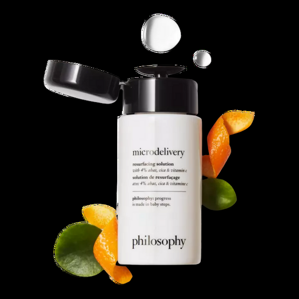 Ulta Philosophy  Microdelivery Resurfacing Solution With 4% AHA's Cica And Vitamin C
