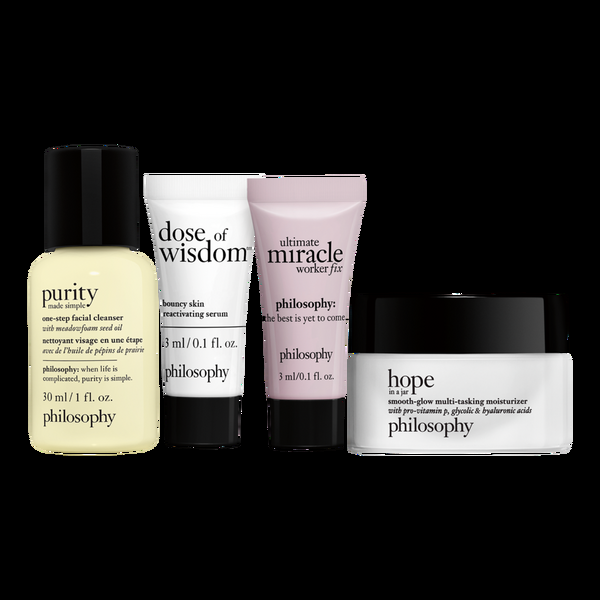 Ulta Philosophy  Skincare Icons Minis To Visibly Transform Your Skin Set