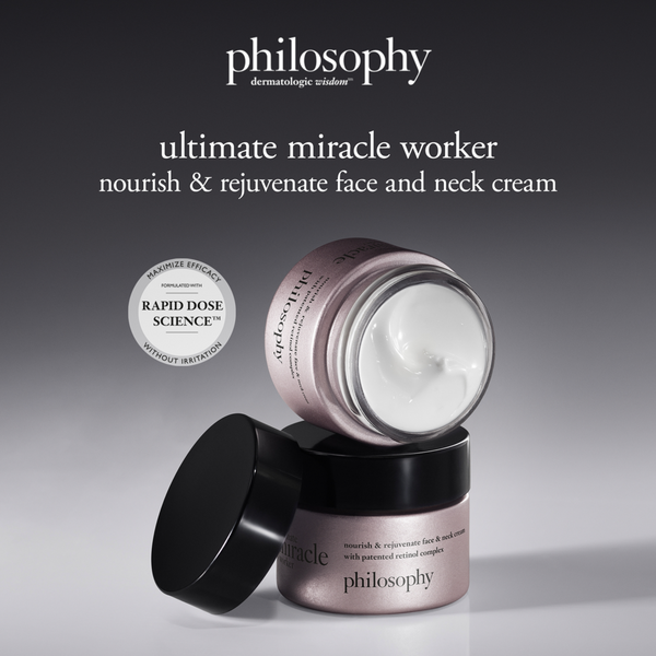 Ulta Philosophy  Ultimate Miracle Worker Nourish & Rejuvenate Face & Neck Cream