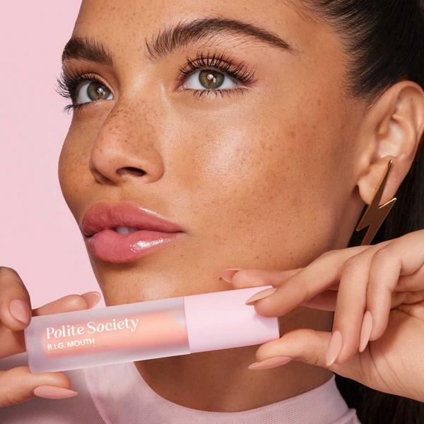 Ulta Polite Society  Travel Size B.I.G. Mouth Lip Plumping Oil Gloss