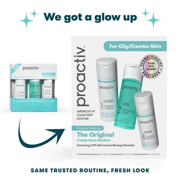 Ulta Proactiv  Travel Size 3-Step Routine Complete Acne Skin Care Kit