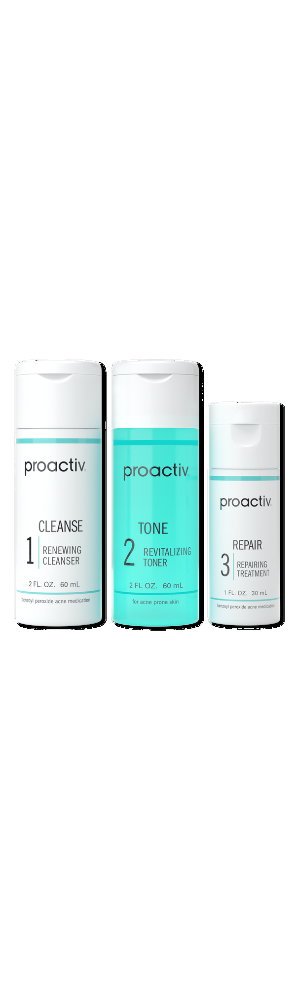 Ulta Proactiv  Travel Size 3-Step Routine Complete Acne Skin Care Kit